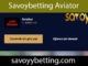 Savoybetting aviator uçak oyunu oynayabileceğiniz elit mekandır.