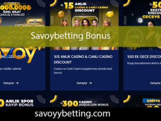 Savoybetting bonus çeşitliliğiyle dikkatleri üzerinde hissetmektedir.